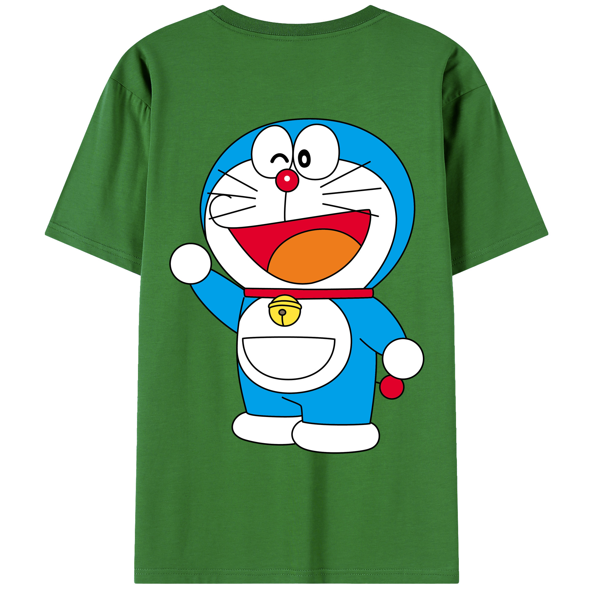 （画像用） ドラえもん Doraemon レディース半袖Tシャツ(バックプリント)